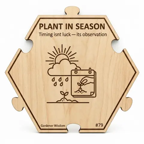 Plant in Season — Puzzle4Life™ piece front