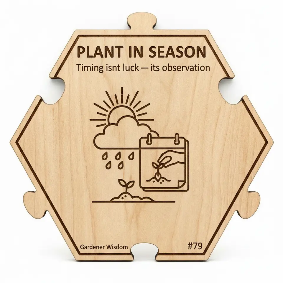 Plant in Season — Puzzle4Life™ piece front