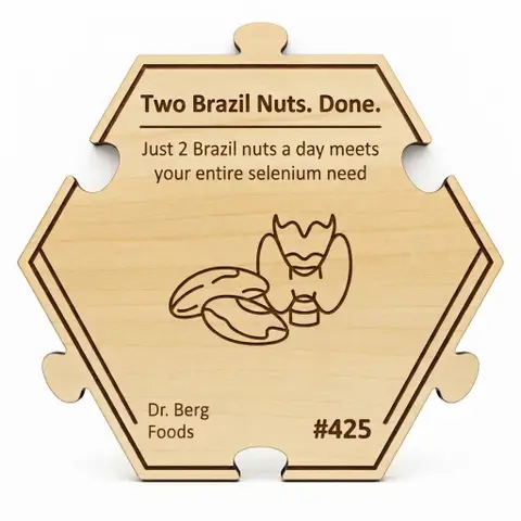 Dr. Berg — 7 Healthiest Foods #425 — Puzzle4Life™ piece front