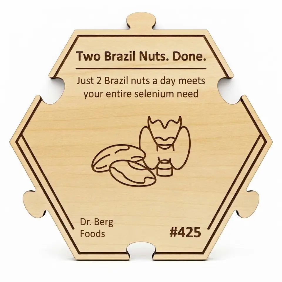 Dr. Berg — 7 Healthiest Foods #425 — Puzzle4Life™ piece front