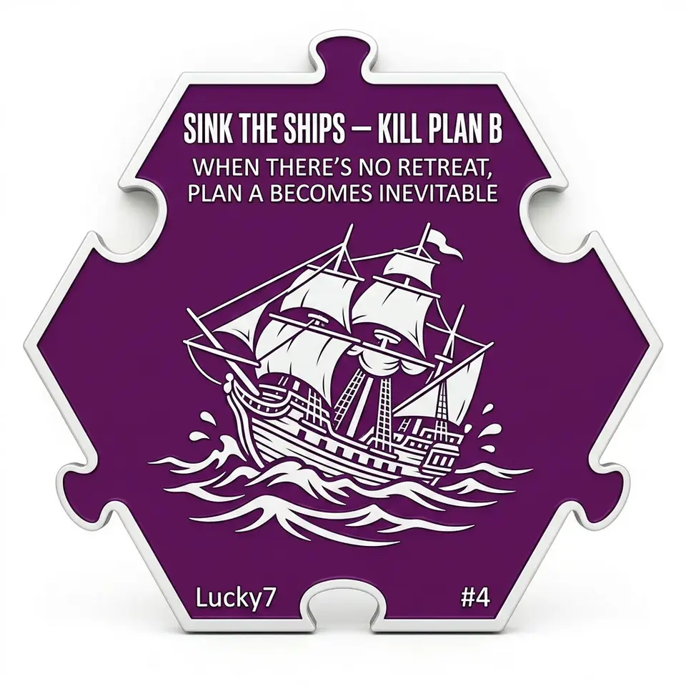 Sink the Ships — Kill Plan B — Puzzle4Life™ piece front