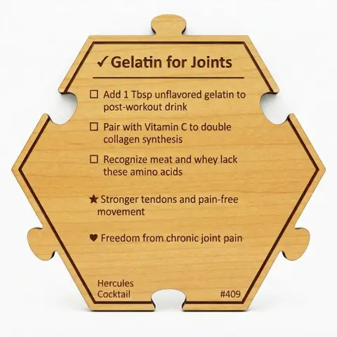 Gelatin for Joints — Puzzle4Life™ piece back