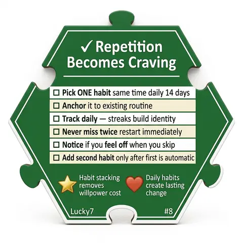 Repetition — Puzzle4Life™ piece back