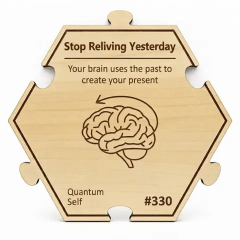 Stop Reliving Yesterday — Puzzle4Life™ piece front