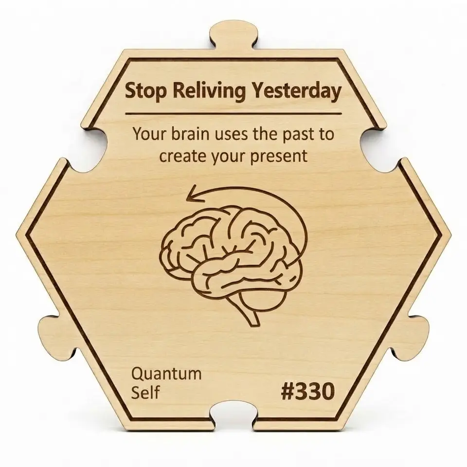 Stop Reliving Yesterday — Puzzle4Life™ piece front