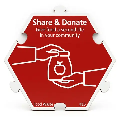 Share — Puzzle4Life™ piece front