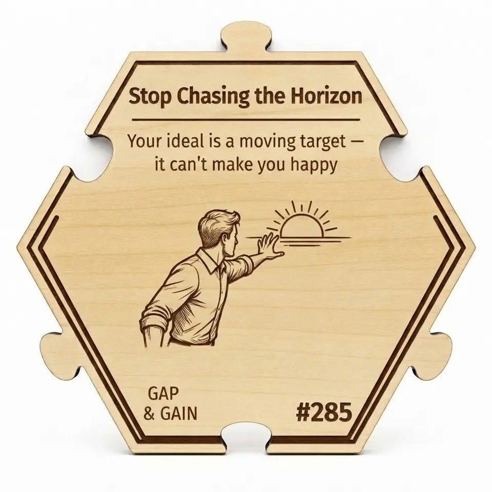 Stop Chasing the Horizon — Puzzle4Life™ piece front