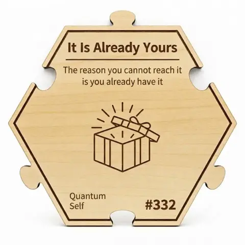 It Is Already Yours — Puzzle4Life™ piece front