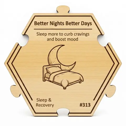 Transform Your Night for Better Days — Puzzle4Life™ piece front