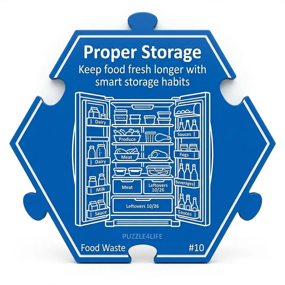 Proper — Puzzle4Life™ piece front