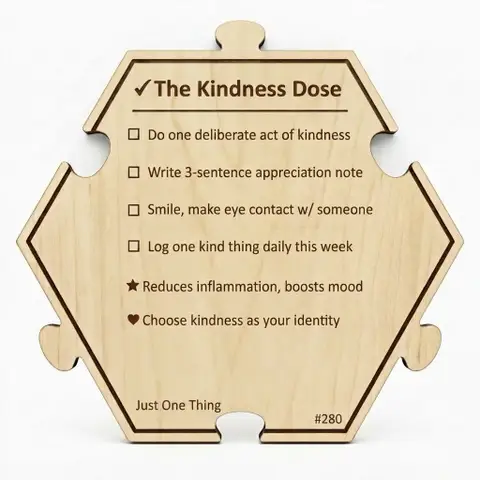 The Kindness Dose — Puzzle4Life™ piece back