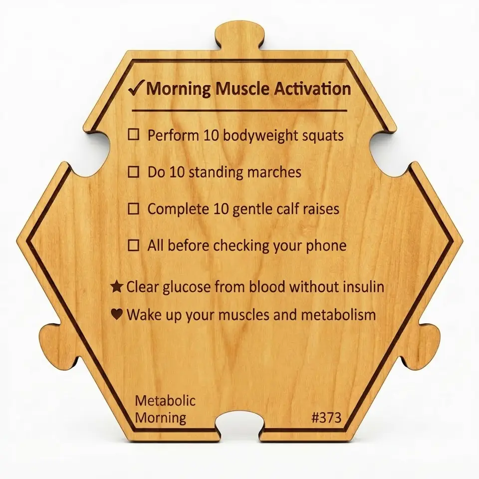 Prime Your Metabolism — Puzzle4Life™ piece back
