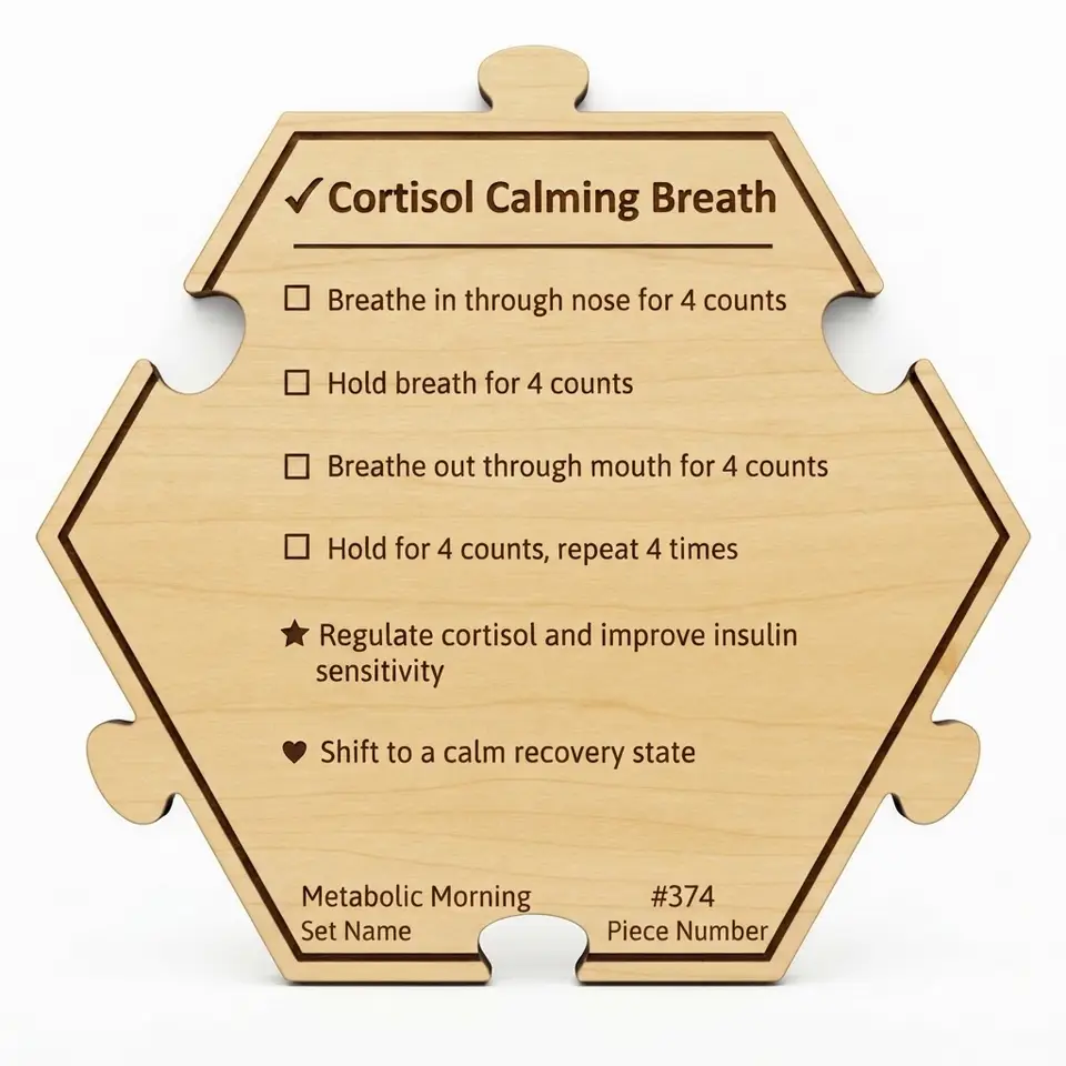 Build a Better Breakfast — Puzzle4Life™ piece back