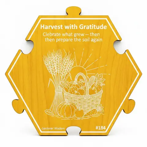 Harvest with Gratitude — Puzzle4Life™ piece front