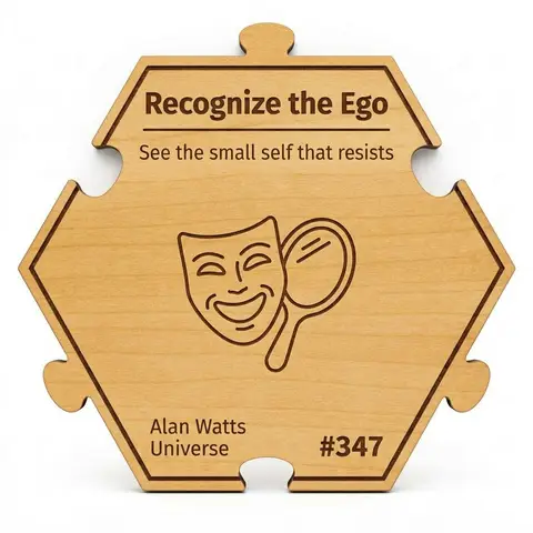 Recognize the Ego — Puzzle4Life™ piece front