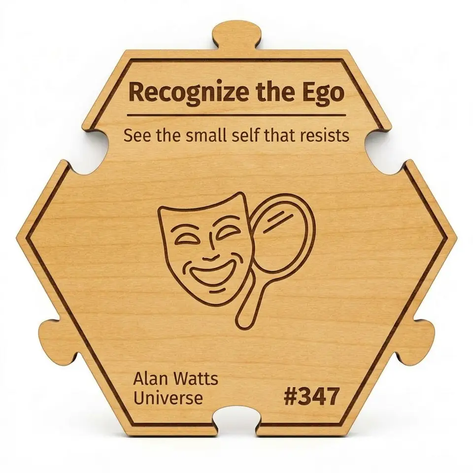 Recognize the Ego — Puzzle4Life™ piece front