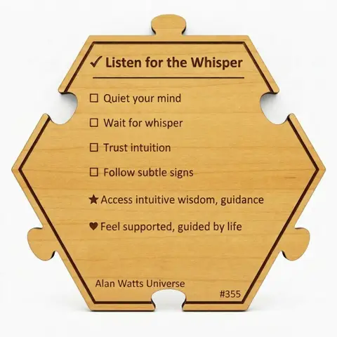 Listen for the Whisper — Puzzle4Life™ piece back