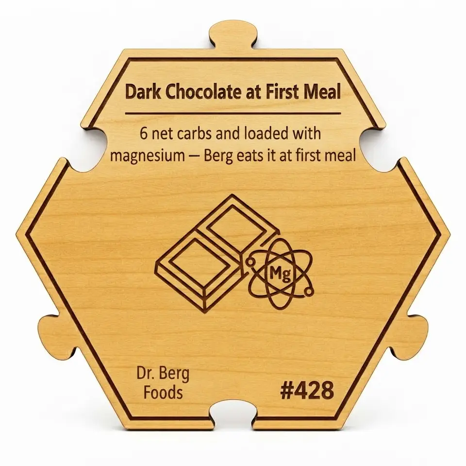 Dr. Berg — 7 Healthiest Foods #428 — Puzzle4Life™ piece front
