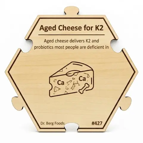 Dr. Berg — 7 Healthiest Foods #427 — Puzzle4Life™ piece front