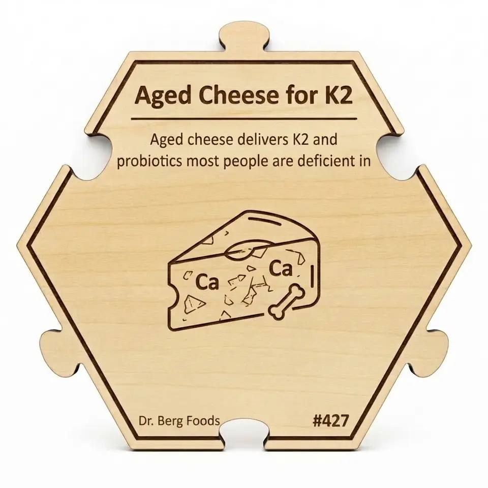 Dr. Berg — 7 Healthiest Foods #427 — Puzzle4Life™ piece front
