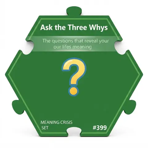 Ask the Three Whys — Puzzle4Life™ piece front