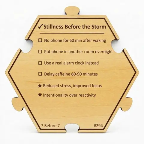 Stillness Before the Storm — Puzzle4Life™ piece back